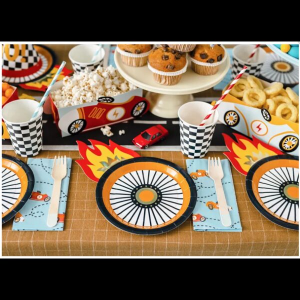 SP33-96 Party Deco Papírové ubrousky - Cars 33x33cm